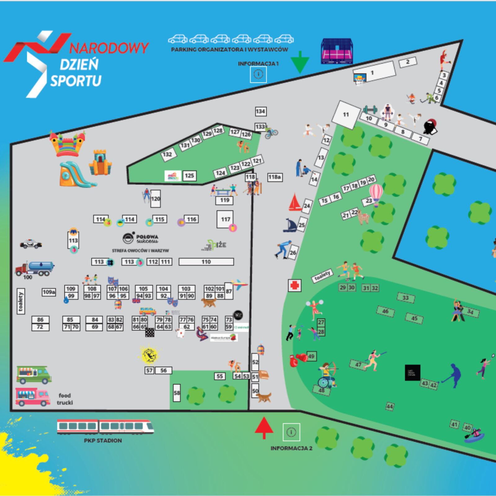Mapa Wystawców Narodowego Dnia Sportu już dostępna!